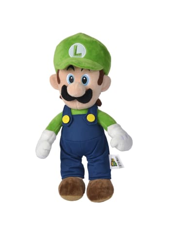 Super Mario Klempner Luigi | Plüsch-Figur | Super Mario | 30 cm | Kuschel-Tier