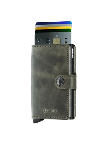 Secrid Vintage Miniwallet - Geldbörse RFID 6.5 cm in olive-black