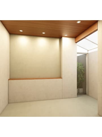 näve Einbauleuchte "EINBAUSPOT" in weiß - (L)9.2 cm x (B)9.2 cm x (H)12 cm