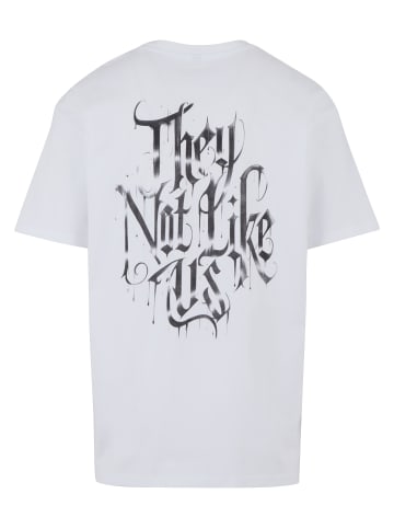 Mister Tee Mister Tee Not Like Us Oversize Tee in white