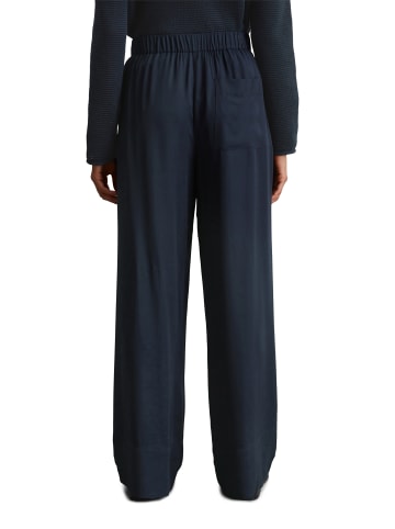 Marc O'Polo Fließende Wide Leg Pants in Dark Navy
