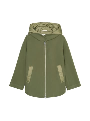 Marc O'Polo Wolljacke im Cape-Stil relaxed in dried rosemary