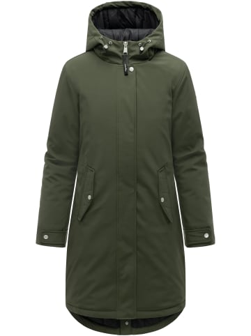 ragwear Softshellmantel Itiga in Dark Olive26