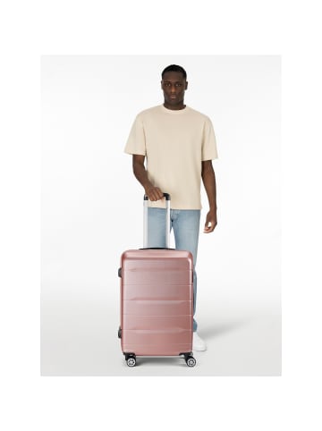 benzi 5583 4 Rollen Trolley 65 cm in rosa