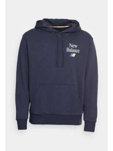 New Balance Hoodie Essentials Celebrate in Dunkelblau