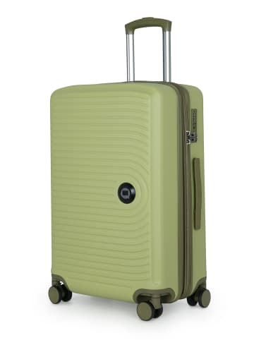 Hauptstadtkoffer Mitte - Mittelgroßer Hartschalenkoffer Koffer Trolley Reisekoffer TSA, 68cm, 4 Rollen, 88 L in Kiwi