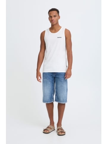 BLEND Rundhalsshirt BHFlok in Weiß