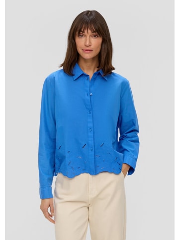 s.Oliver Bluse langarm in Blau