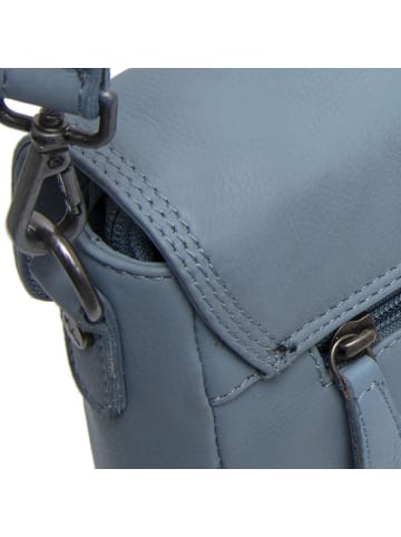 The Chesterfield Brand Miloa Schultertasche Leder 23 cm in skyblue