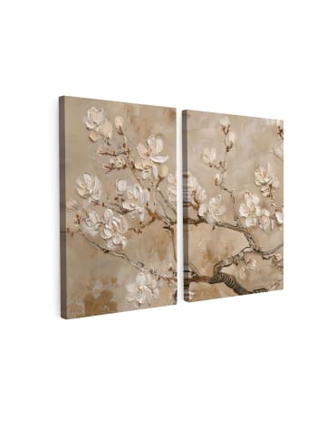OnlyWow Leinwandbild 2er Set