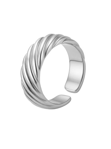Steel_Art Fingerring Damen Zuleika silberfarben poliert in silberfarben poliert