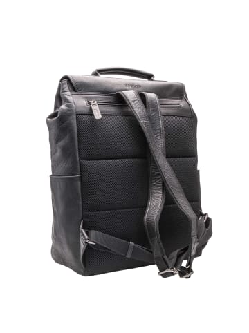 Strellson Rucksack 'Hyde Park Theodore in Schwarz 30 x 42 x 15 cm'