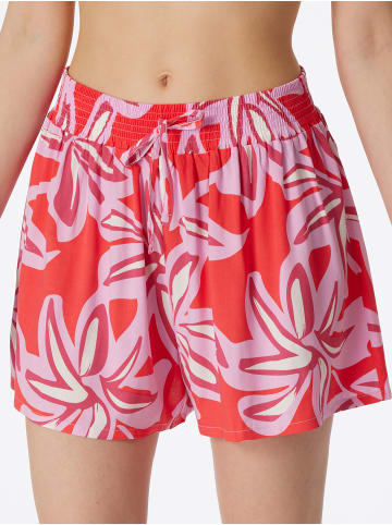 Schiesser Pyjamahose Mix + Relax in rot, rosa