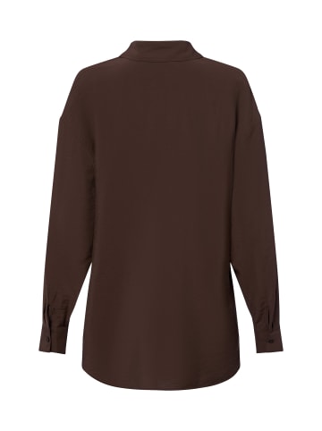 comma Bluse in schoko