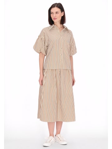 usha BLUE LABEL Women Shirt in brown offwhite