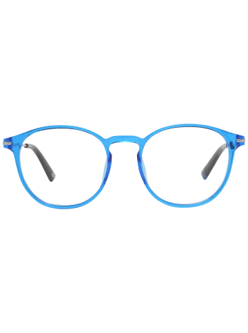 Web Männer Optische Fassungen Rund Blau