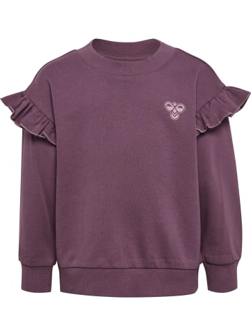 Hummel Sweatshirt Hmlmini Kinder in BLACK PLUM