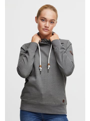 Oxmo Kapuzenpullover OXUdine in Grau