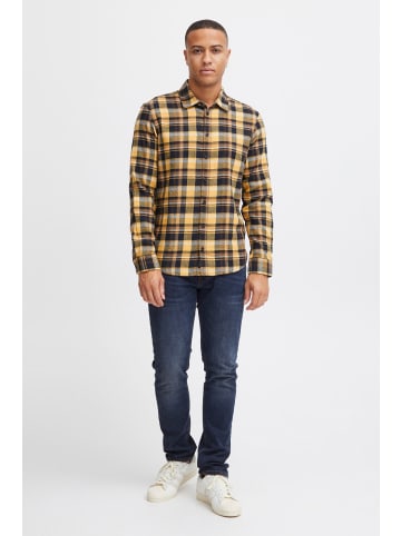 BLEND Langarmhemd BHShirt in Schwarz