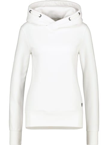 alife and kickin Kapuzensweatshirt, Kapuzenpullover BrieAK A in white