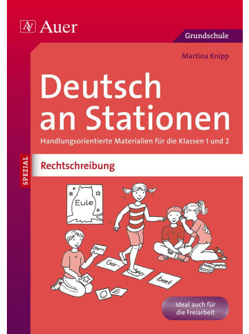 Auer Verlag Deutsch an Stationen Spezial Rechtschreibung 1-2 | Handlungsorientierte...