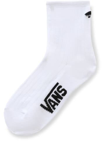 Vans Socke "Wm Kickin It Crew Sock 6.5-10 1Pk" in Weiß
