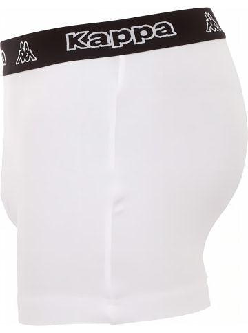 Kappa Boxershort "Boxershorts, 6er Pack" in Weiß