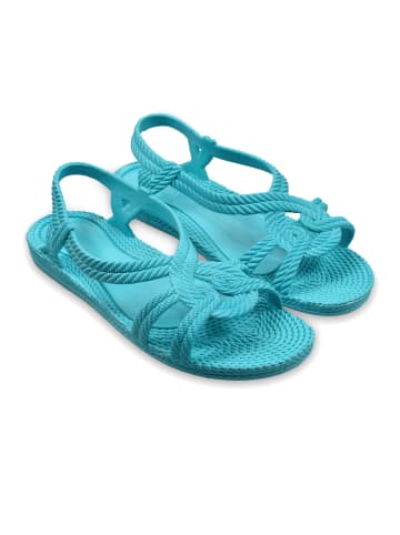 Brasileras Sandalen "Esmirna" in Türkis