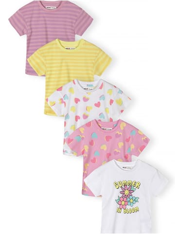 Minoti 5-er Pack T-shirt 30TEE102 in flieder