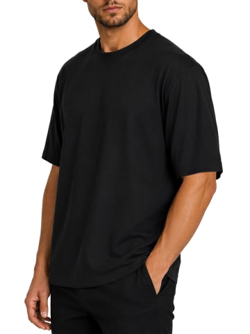 Reichstadt Herren Relaxed Fit T-Shirt in Black