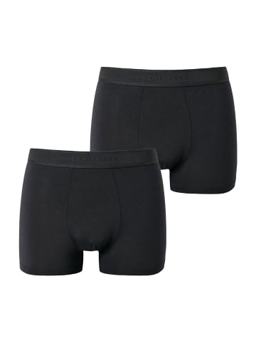 Schiesser Trunk Shorts - Premium Modal in Schwarz