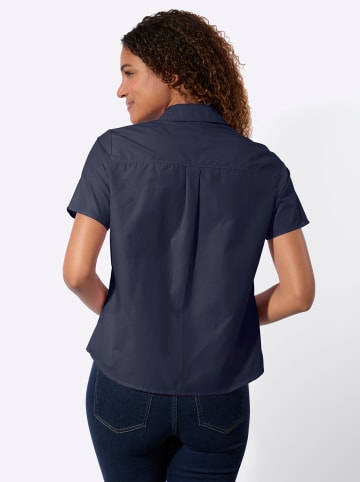 WITT WEIDEN Kurzarmbluse in marine