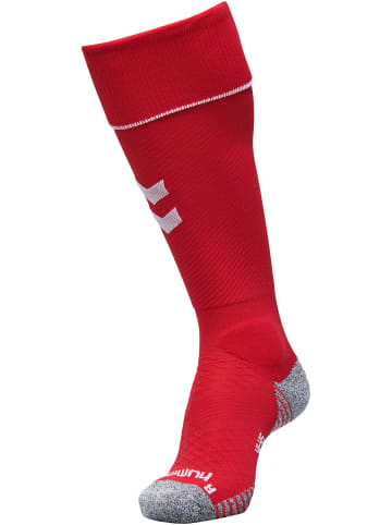 Hummel Hummel Socks Pro Football Fußball Unisex Erwachsene Feuchtigkeitsabsorbierenden in TRUE RED/WHITE