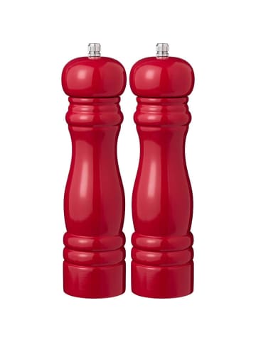 IB Laursen Salz & Pfeffermühlen Set 2-teilig Rot