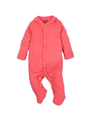 Nini Strampler Rüschen in rosa/pink