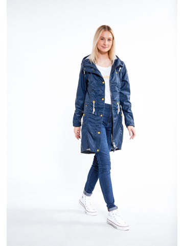Schmuddelwedda Damen Regenmantel in Marine