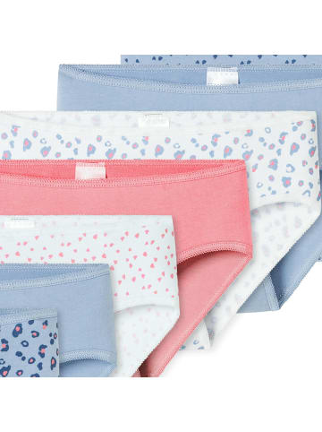 Schiesser Slip 7er Pack in Blau/Weiß