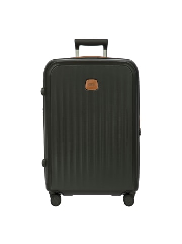BRIC`s Taormina 4 Rollen Trolley M 69 cm mit Dehnfalte in olive