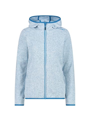 cmp Fleece- Unterjacke, Hoodie WOMAN JACKET FIX HOOD in Blau