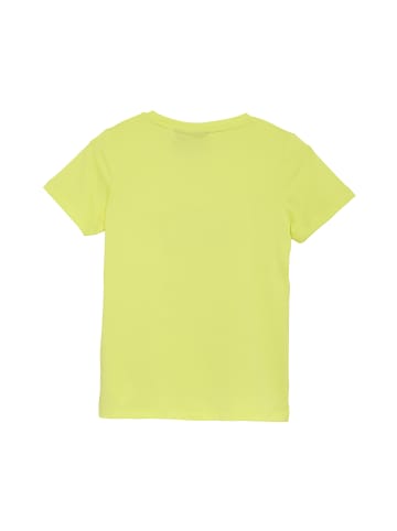 Color Kids T-Shirt COTshirt W. Print S/S, Girl in Gelb