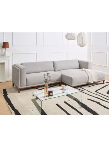 Beliani Ecksofa VENG in Grau - (W) 310 x (H) 84 x (L) 155 cm