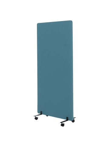 MCW Akustik-Trennwand G77, 167x80cm türkis