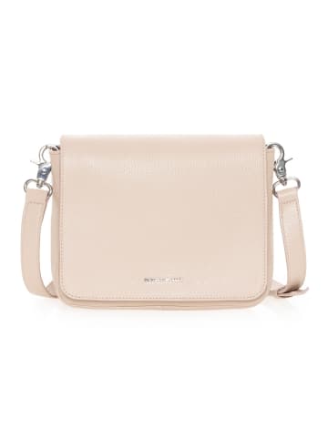 Mandarina Duck Mellow Leather Umhängetasche Leder 36 cm in warm taupe