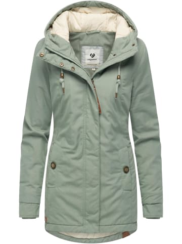 ragwear Winterjacke Monadena Parka YOUMODO in Dusty Green