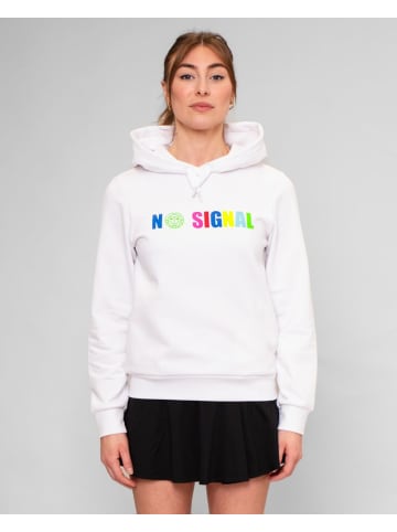 BIDI BADU New York Chill Hoody - white, mixed in Weiß/mehrfarbig