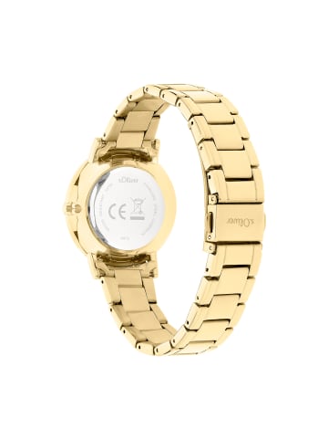 s.Oliver Quarzuhr SO-4474-MQ in Gold