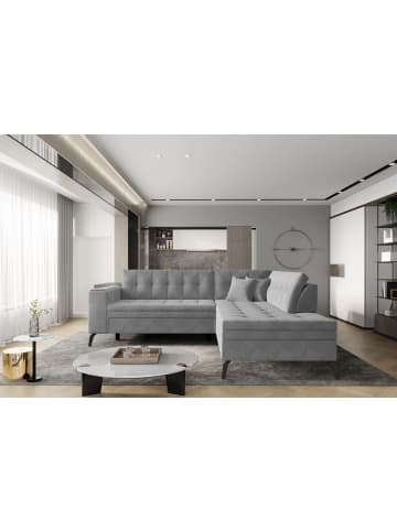 MF Design Lenny Recamiere Rechts in Stone -  (L) 210 x (B) 260 x (H) 93 cm