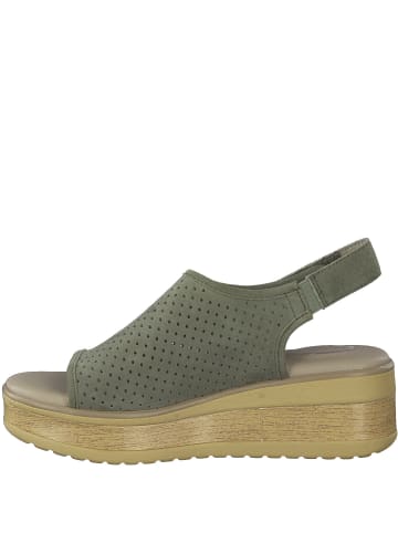 Jana Keilsandaletten in Grün