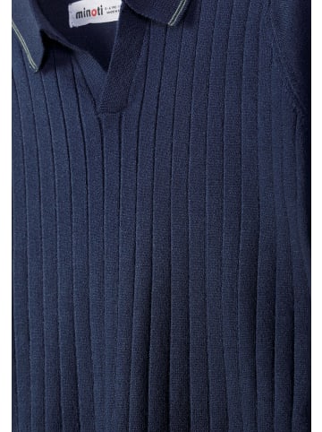 Minoti Poloshirt 29KNIT252 in dunkelblau