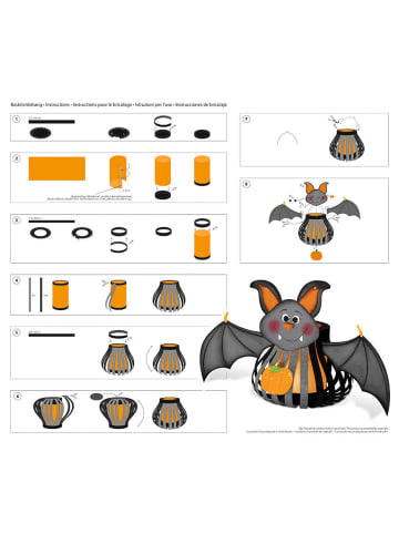 URSUS Laternen Bastelset 03 Fledermaus - ab 5 Jahren